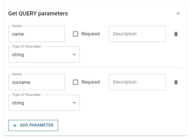 Query params